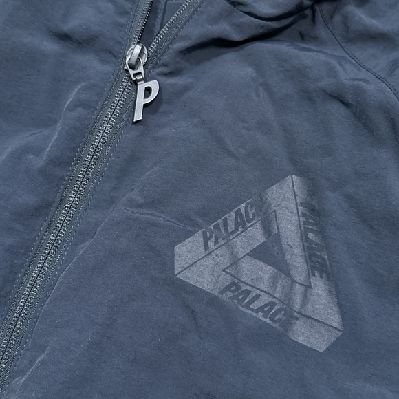 PALACE Navy Windbreaker Jacket - Picture 5 of 11